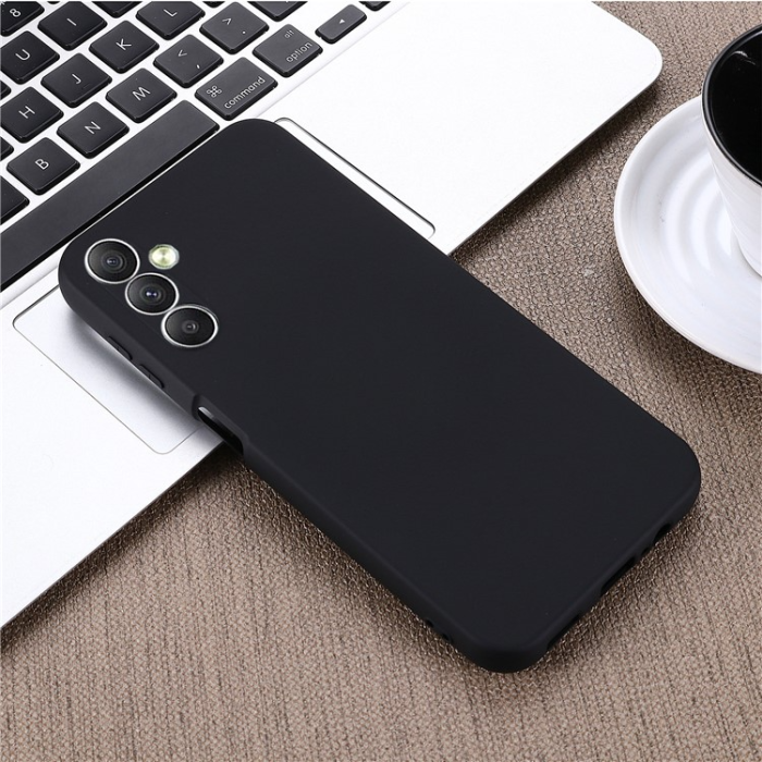OEM - Galaxy A24 4G Mobilskal Liquid Silicone - Svart