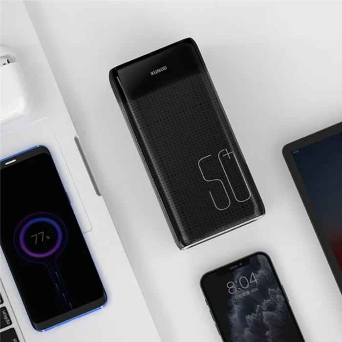 XUNDD - XUNDD Power Bank 50000mAh 22.5W Supersnabbladdare PD - Svart
