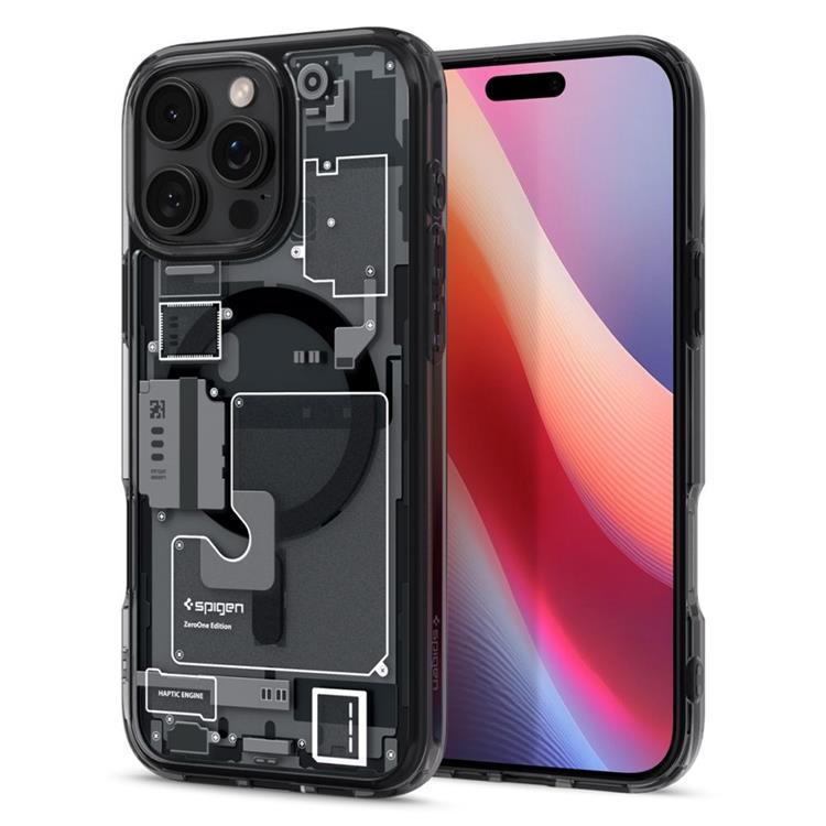 Spigen iPhone 16 Pro Mobilskal MagSafe Ultra Hybrid - Zero One | 2353 | AlltMobil