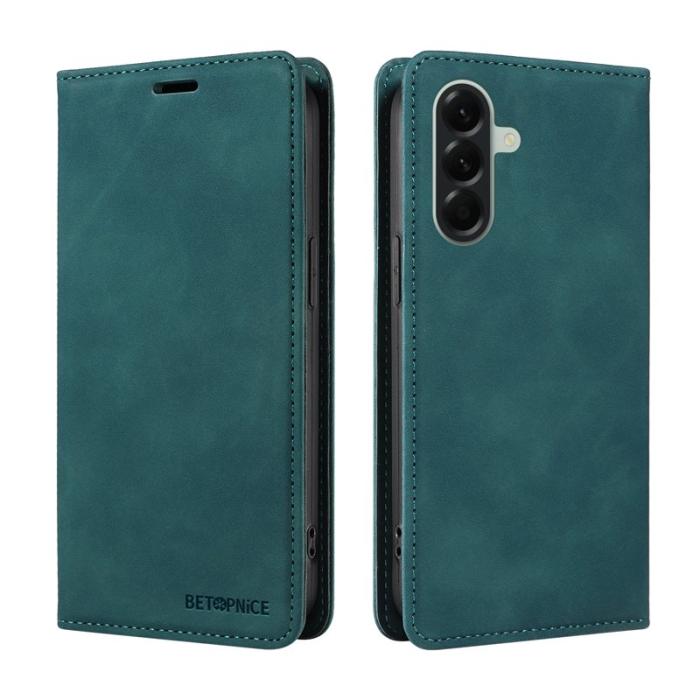 BETOPNICE - BETOPNICE Samsung Galaxy A57 Plånboksfodral Konstläder RFID-Skydd - Grön
