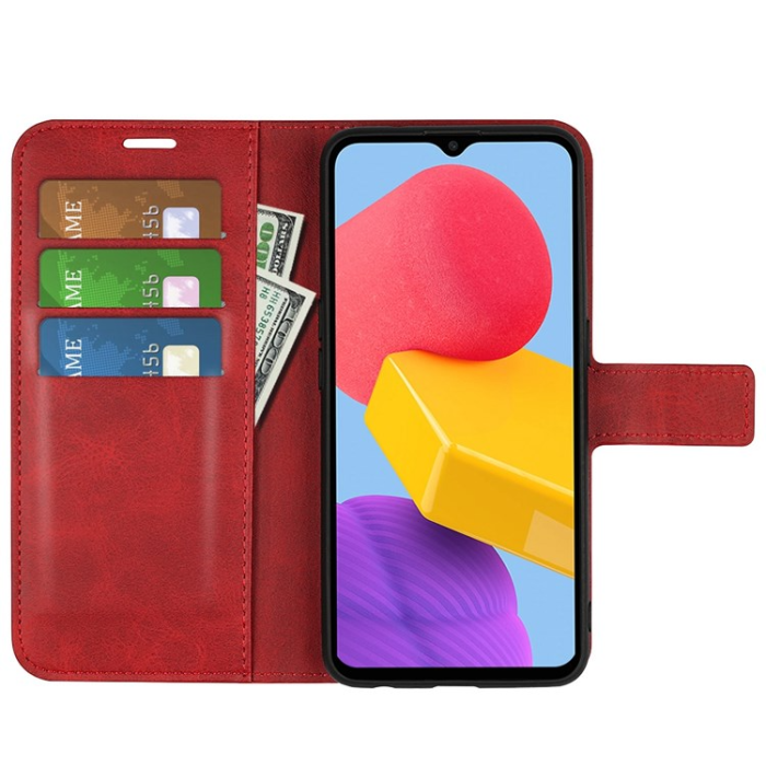 A-One Brand - Galaxy A23 4G/5G Plånboksfodral Flip Folio - Röd