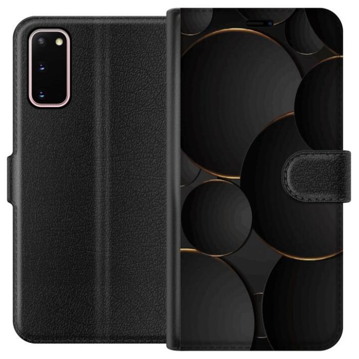iSecrets - Plånboksfodral till Samsung Galaxy S20 med Lyxig Cirklar
