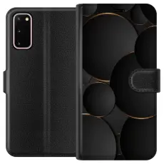 Gustaf - Pl&aring;nboksfodral till Samsung Galaxy S20 med Lyxig Cirklar