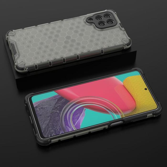 OEM - Galaxy A53 5G Skal Honeycomb Armored - Svart