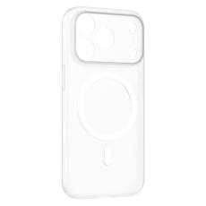 MOMAX - MOMAX iPhone 17 Pro Max Mobilskal MagSafe Ultra Slim - Transparent Vit