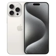 Apple - Apple iPhone 15 Pro Max - 8GB - 512GB - Vitt Titan