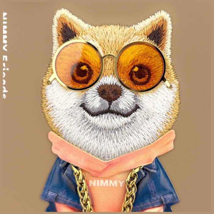 NIMMY - Nimmy Mobilskal För Galaxy S26 Ultra MagSafe Glasses Cool Dog - Beige