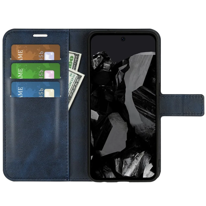 UTGATT - Google Pixel 9 Pro XL Plånboksfodral - Blå