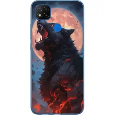 Gustaf - Mobilskal till Xiaomi Redmi 9C NFC med Ylande varg