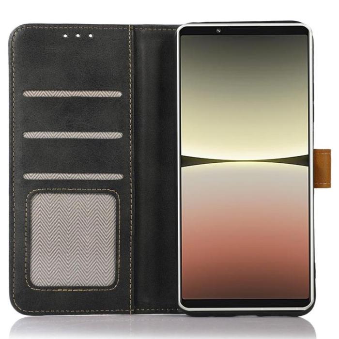A-One Brand - Sony Xperia 5 IV Plånboksfodral Magnetic Clasp - Svart