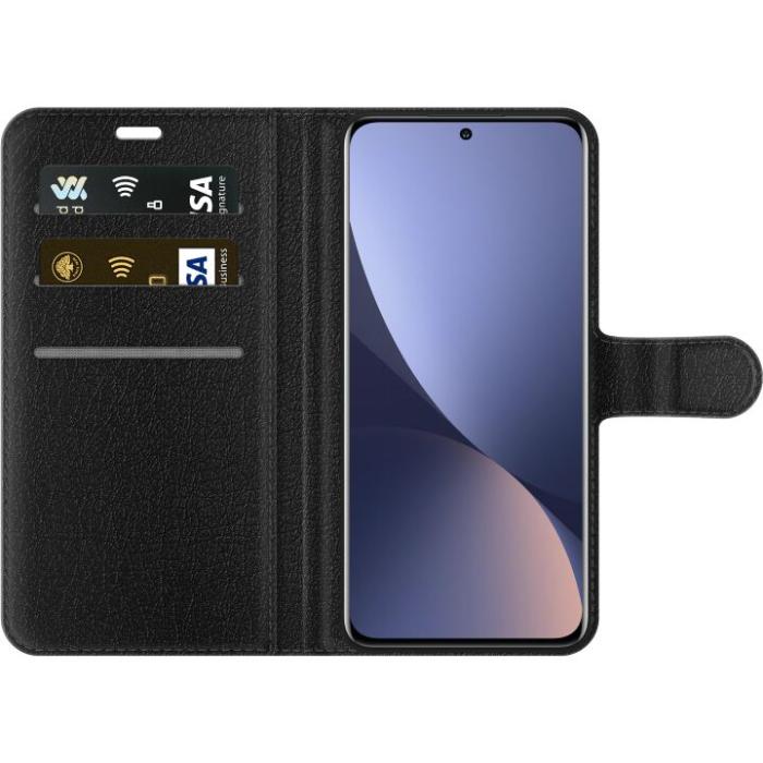 iSecrets - Plånboksfodral till Xiaomi 12 med Blommor och fjärillar