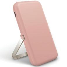 UNIQ - UNIQ Powerbank Hoveo 5000mAh USB-C 20W PD Tr&aring;dl&ouml;s Magnetisk &ndash; Rosa