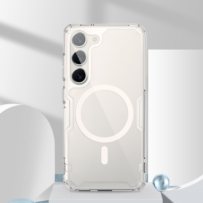 Nillkin - Nillkin Galaxy S23 Plus Mobilskal Magsafe Nature Pro - Clear