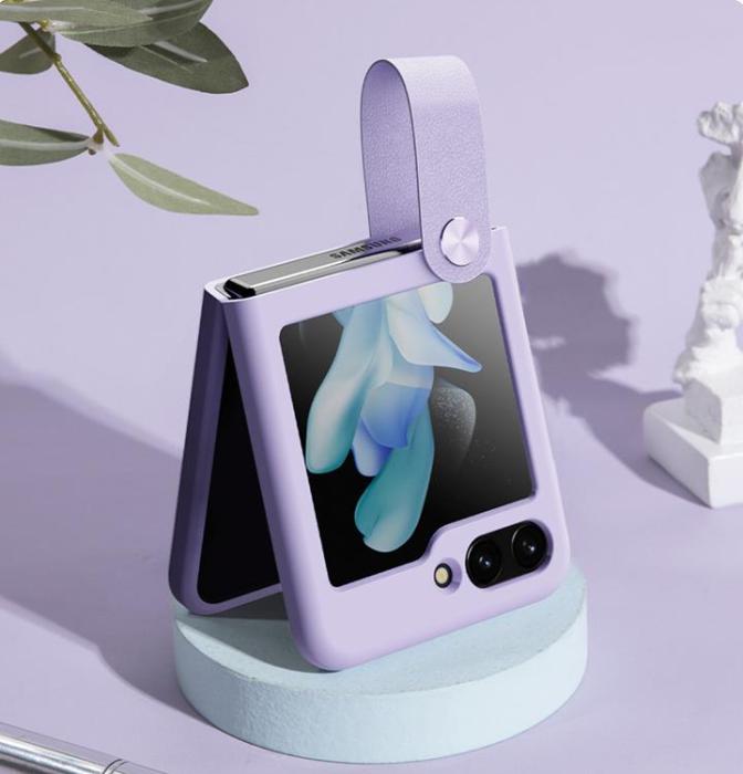 Nillkin - Nillkin Galaxy Z Flip 5 Mobilskal Flex Flip - Svart