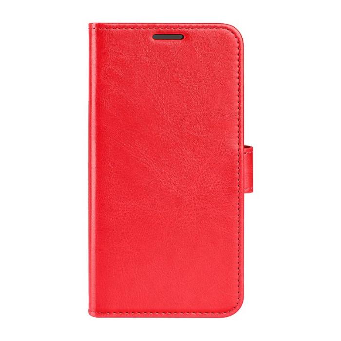OEM - Mobilfodral för Samsung Galaxy S26 Plus Konstläder Ställ - Röd
