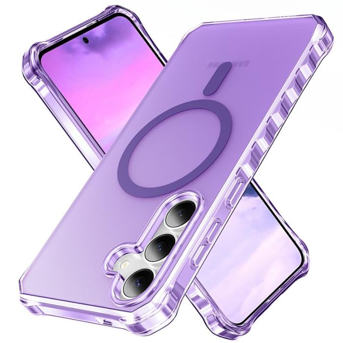 OEM - Mobilskal för Samsung Galaxy S26 Magnetiskt PC + TPU - Lila