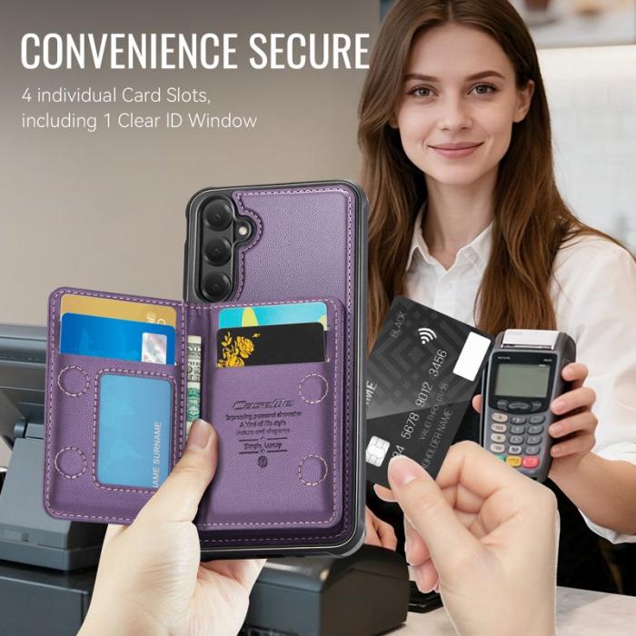 Caseme - CaseMe Mobilskal för Samsung Galaxy S26 Magnetiskt PC + TPU - Lila
