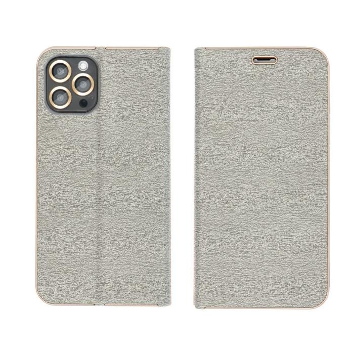 OEM - LUNA Gold Fodral för Samsung A34 5G silver