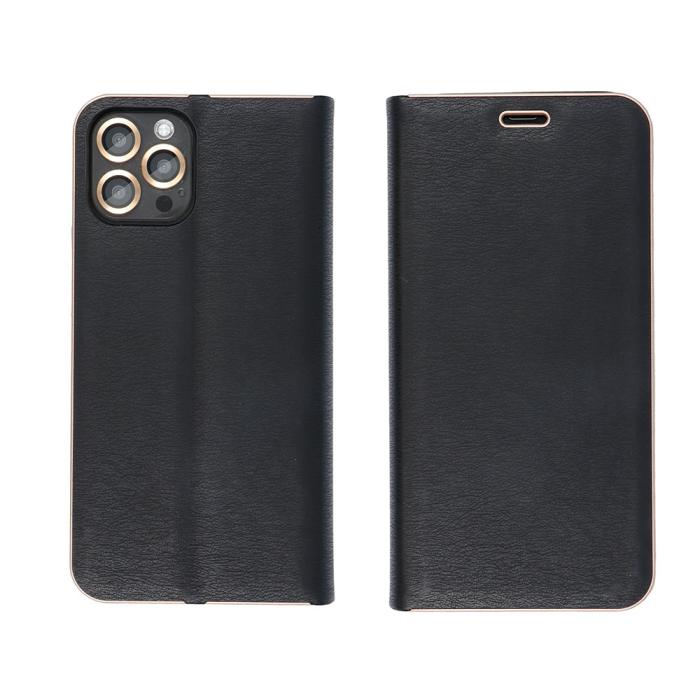OEM - LUNA Gold Fodral för Samsung A34 5G svart