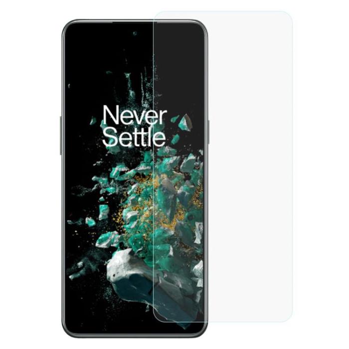 A-One Brand - OnePlus 10T 5G Härdat Glas Skärmskydd 0.3mm Arc Edge - Clear
