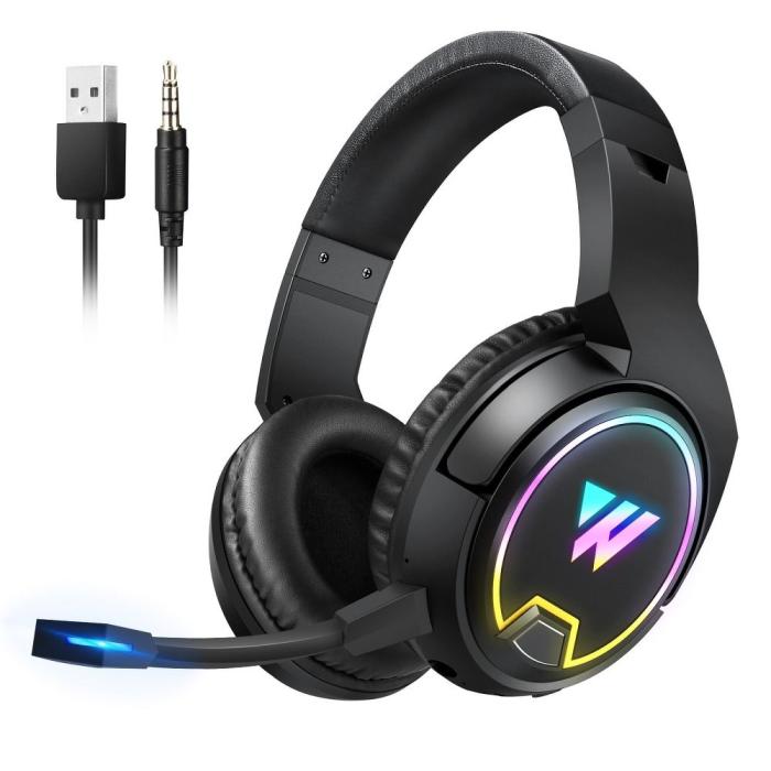 UTGATT1 - Wireless Gaming Headphones 3D Stereo Sound med Microphone
