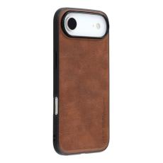 X-Level - X-LEVEL Bojue-3 Mobilskal till iPhone Air L&auml;derbelagt PC + TPU - Brun