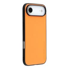 X-Level - X-LEVEL Bojue-3 Mobilskal till iPhone Air L&auml;derbelagt PC + TPU Orange