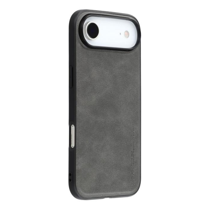 X-Level - X-LEVEL Bojue-3 Mobilskal till iPhone Air Läderbelagd PC + TPU Grå