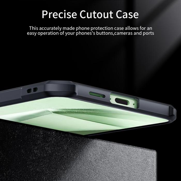 XUNDD - XUNDD Mobilskal till Samsung Galaxy S24 FE TPU + Akryl Hybrid Svart