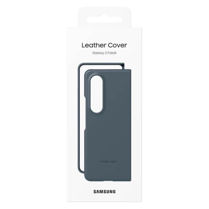 UTGATT1 - Samsung Galaxy Z Fold 4 Skal Läder - Grå
