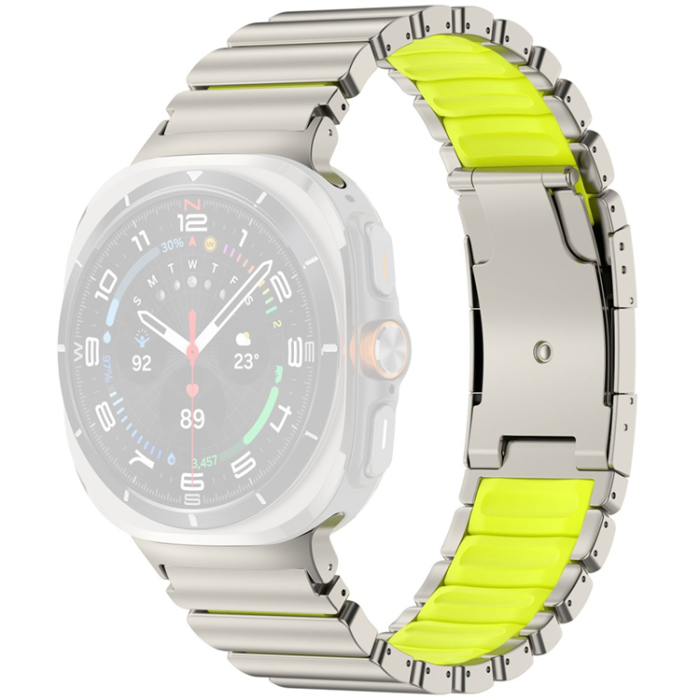 A-One Brand - Galaxy Watch 8 (40mm/44mm) 8 Classic (46mm) Armband Titanium