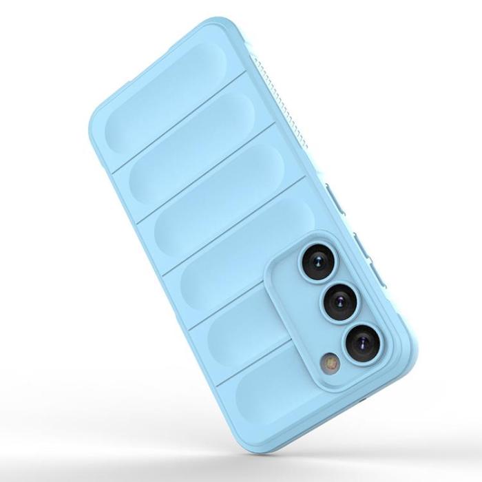 OEM - Galaxy S23 Plus Skal Magic Shield Flexible Armored - Ljusblå