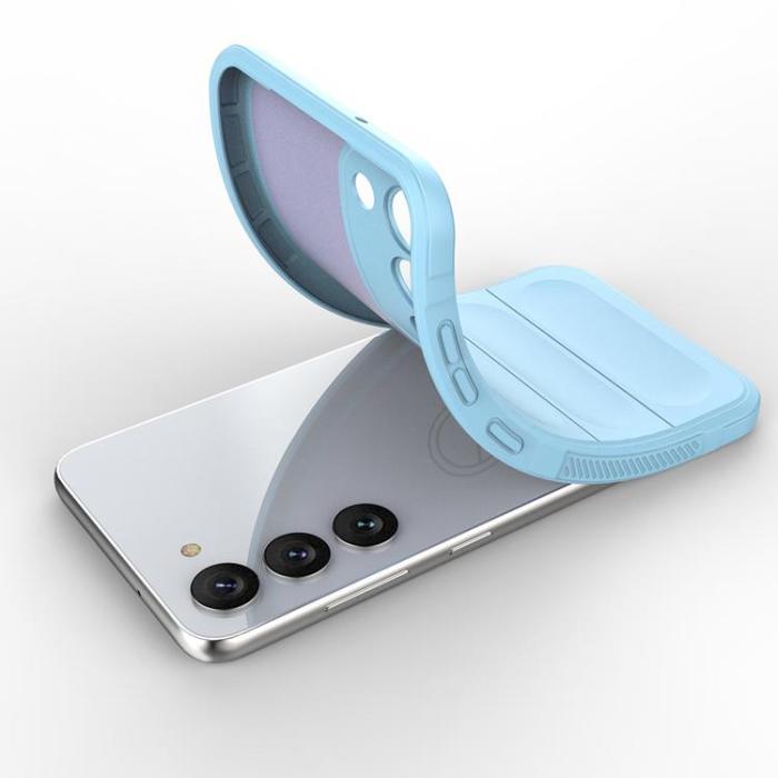 OEM - Galaxy S23 Plus Skal Magic Shield Flexible Armored - Ljusblå