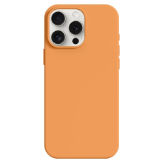 A-One Brand - iPhone 15 Pro Max Mobilskal Ultra Thin Silikon - Sunset Orange