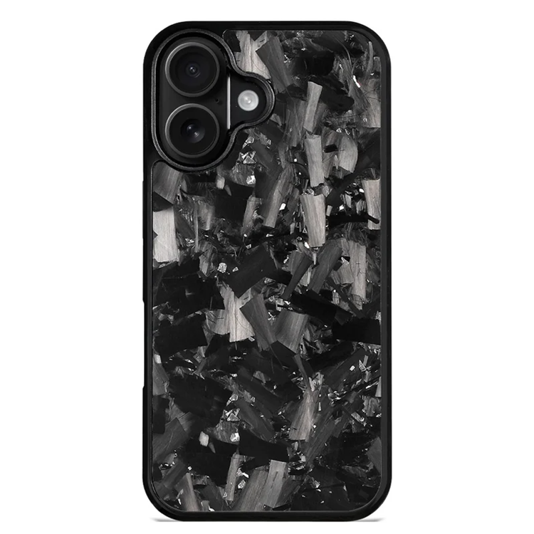 iPhone 17 Mobilskal MagSafe Aramid Fiber Large Texture - Silver | 2353 | AlltMobil