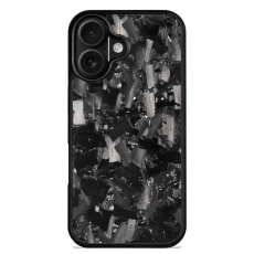 A-One Brand - iPhone 17 Mobilskal MagSafe Aramid Fiber Large Texture - Silver