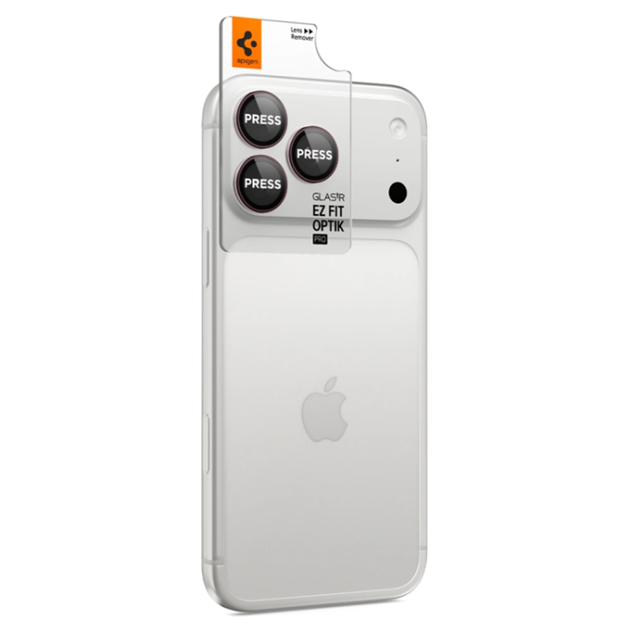 Spigen - Spigen [2-Pack] Härdat Glas Kameralinsskydd För iPhone 18 Pro/18 Pro Max EZ Fit