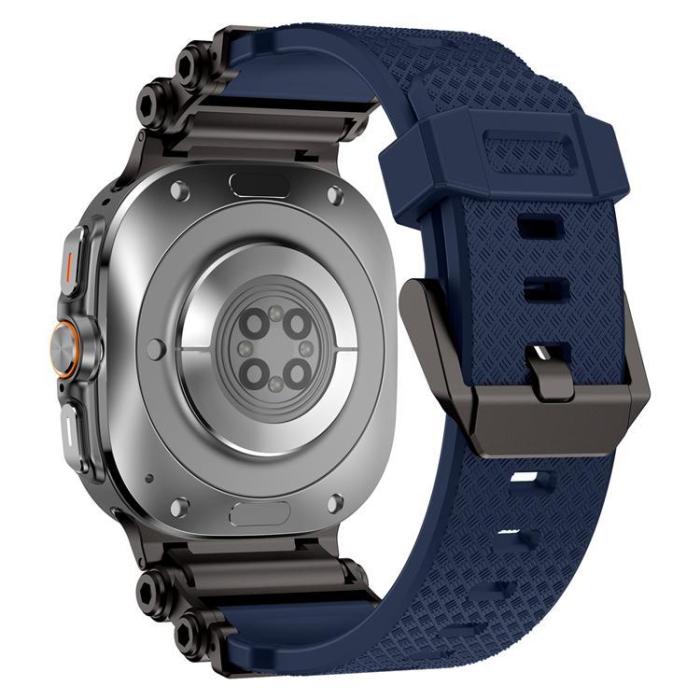 Boom of Sweden - Galaxy Watch Ultra (47mm) Armband Rotation Axis Silikon - Blå