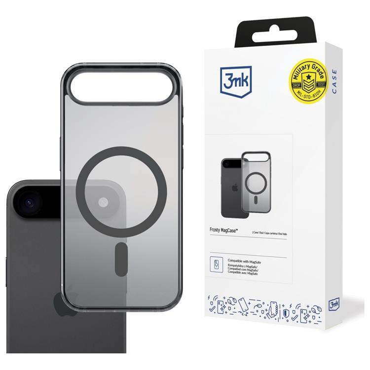 3MK iPhone Air Mobilskal MagSafe Frosty - Svart | 2353 | AlltMobil