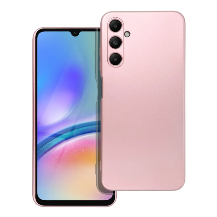OEM - Galaxy A05s Mobilskal Metallic - Rosa