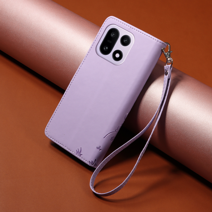 A-One Brand - OnePlus 15 Plånboksfodral RFID Blocking Imprinted Dog Pattern