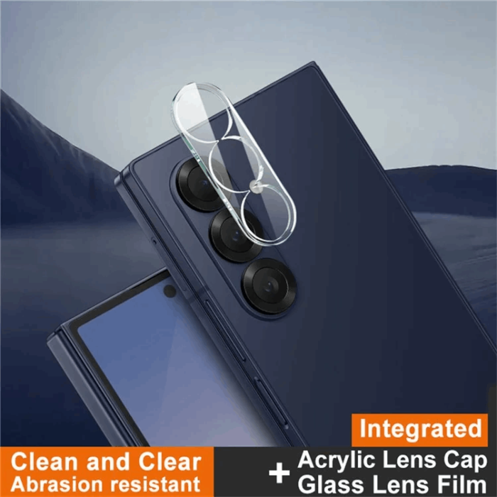 Imak - IMAK Galaxy Z Fold 7 Kameralinsskydd Härdat Glas Acrylic