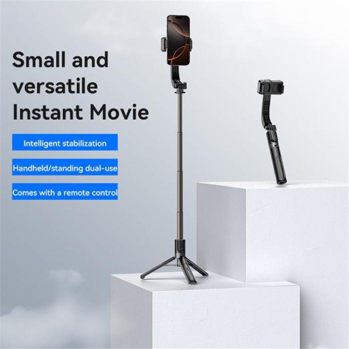 Yesido - YESIDO Gimbal Stabilisator Selfie Stick Bluetooth Stativ med Fjärrkontroll SF28