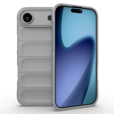 Amorus - AMORUS iPhone Air Mobilskal Shockproof TPU Rugged - Ljusgrå
