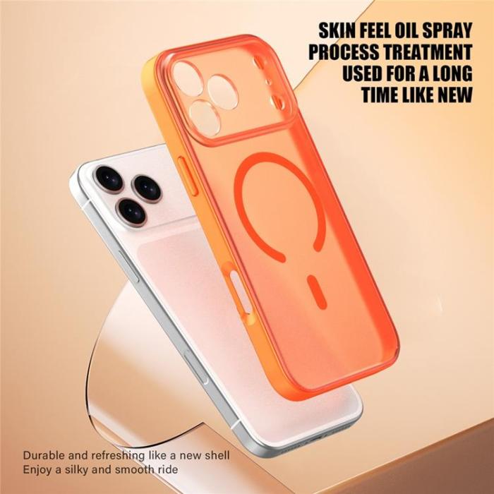 A-One Brand - iPhone 17 Pro Max Mobilskal MagSafe Skin Feel - Blå