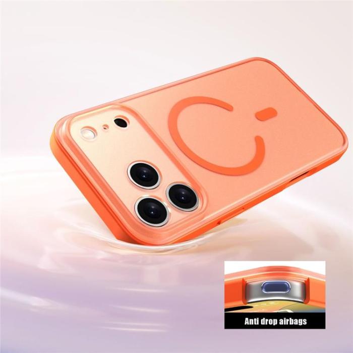 A-One Brand - iPhone 17 Pro Max Mobilskal MagSafe Skin Feel - Blå