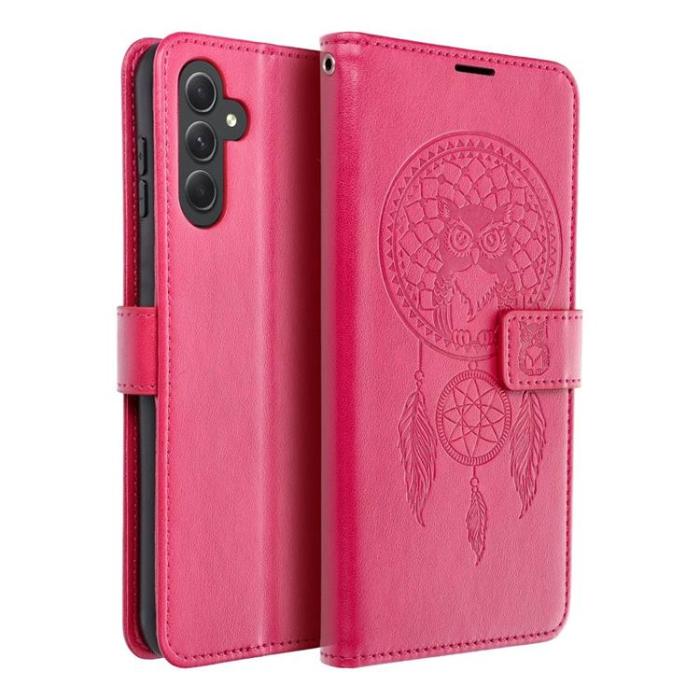 OEM - Galaxy A34 5G Plånboksfodral Mezzo Dreamcatcher - Magenta
