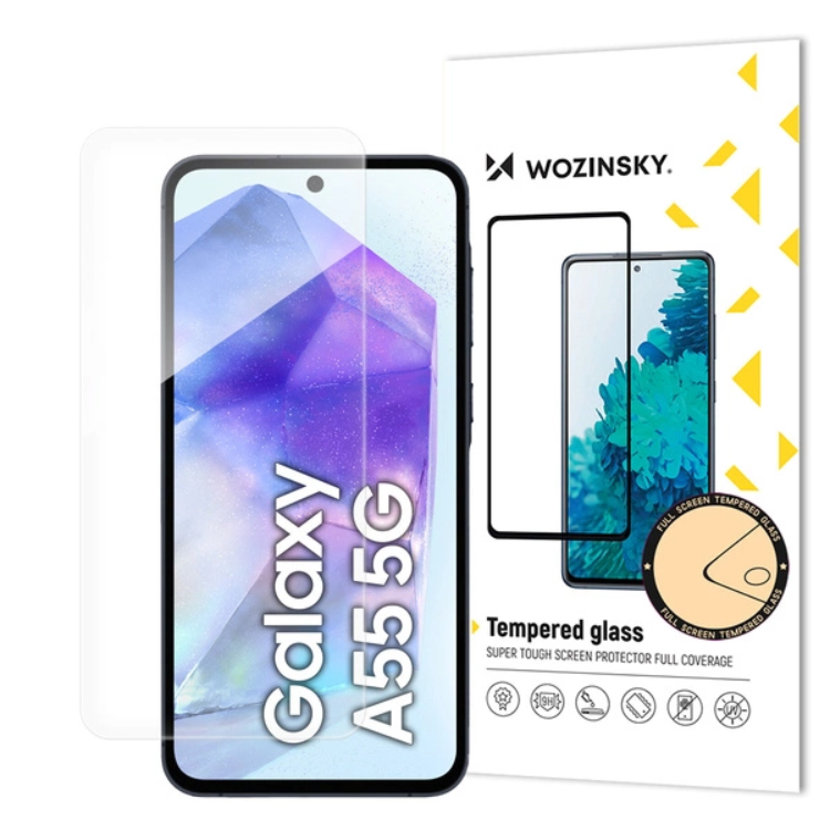 Wozinsky Galaxy A55 5G Härdat Glas Skärmskydd - Clear | 5468 | AlltMobil