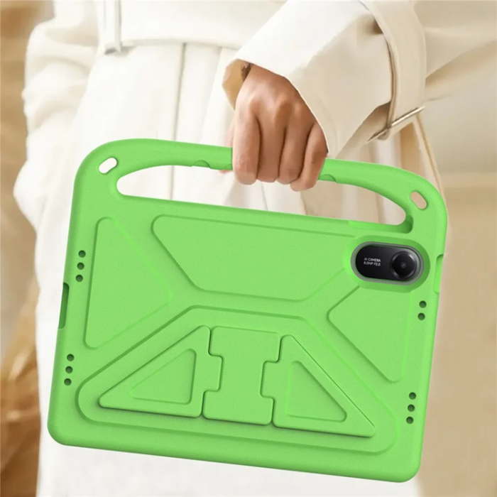 A-One Brand - Xiaomi Redmi Pad 2 Skal EVA Handgrepp Kickstand - Grön