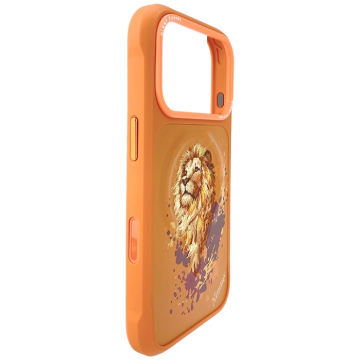 NIMMY - Nimmy iPhone 17 Pro Max Mobilskal MagSafe Lion - Orange